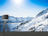 Fototapete Bergpanorama im Schnee - SoiréeArts