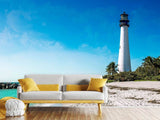 Fototapete Cape Florida Ligthhouse - SoiréeArts