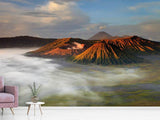 Fototapete Der Bromo Vulkan - SoiréeArts