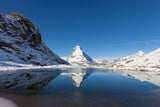 Fototapete Der Riffelsee am Matterhorn