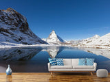 Fototapete Der Riffelsee am Matterhorn - SoiréeArts