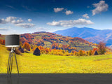 Fototapete Herbstliche Berglandschaft - SoiréeArts