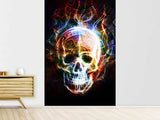 Fototapete Psychedelic Skull - SoiréeArts