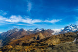 Fototapete Schweizer Alpen im Frühling