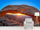 Fototapete Sonnenuntergang am Mesa Arch - SoiréeArts