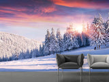 Fototapete Winterlandschaft - SoiréeArts