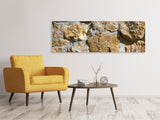 Leinwandbild Panorama XL Steine - SoiréeArts