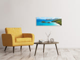 Leinwandbild Panorama Mein Lieblinsplatz am Strand - SoiréeArts