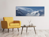 Leinwandbild Panorama Schnee Landschaft - SoiréeArts