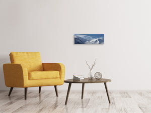 Leinwandbild Panorama Schnee Landschaft