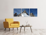 Panorama Leinwandbild 3-teilig Aiguille du Midi - SoiréeArts