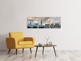 Panorama Leinwandbild 3-teilig London UK - SoiréeArts