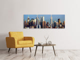 Panorama Leinwandbild 3-teilig Skyline Midtown Manhattan - SoiréeArts