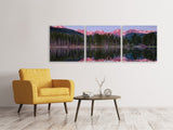 Panorama Leinwandbild 3-teilig Sprague Lake-Rocky Mountains - SoiréeArts