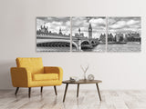 Panorama Leinwandbild 3-teilig Westminster Bridge - SoiréeArts