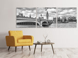 Panorama Leinwandbild 3-teilig Westminster Bridge - SoiréeArts