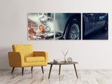 Panorama Leinwandbild 3-teilig Classic Car - SoiréeArts