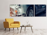 Panorama Leinwandbild 3-teilig Classic Car - SoiréeArts