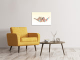 Leinwandbild Buntes Origami - SoiréeArts