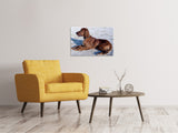 Leinwandbild Eleganter Irish Setter - SoiréeArts