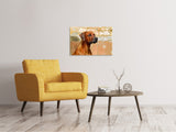 Leinwandbild Wachsamer Rhodesian Ridgeback - SoiréeArts