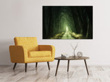 Leinwandbild Mysteriöser Wald - SoiréeArts
