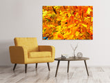 Leinwandbild Herbst Blätter - SoiréeArts