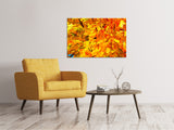 Leinwandbild Herbst Blätter - SoiréeArts