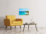 Leinwandbild Mein Lieblinsplatz am Strand - SoiréeArts