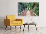 Leinwandbild Brücke für Mutige - SoiréeArts