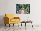 Leinwandbild Brücke für Mutige - SoiréeArts