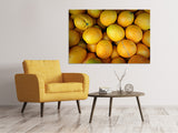 Leinwandbild Viele Orangen - SoiréeArts