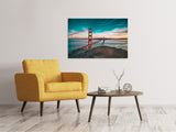 Leinwandbild Golden Gate im Licht - SoiréeArts