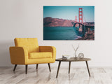 Leinwandbild An der Golden Gate - SoiréeArts