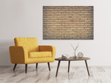 Leinwandbild Klassische Backstein Wand - SoiréeArts