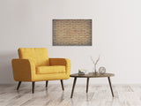 Leinwandbild Klassische Backstein Wand - SoiréeArts