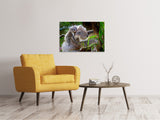 Leinwandbild Mama und Baby Koala - SoiréeArts