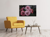 Leinwandbild Romantische Rosen - SoiréeArts