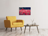 Leinwandbild Im Mohn Feld - SoiréeArts