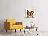 Leinwandbild Pop Art Hunde Portrait - SoiréeArts