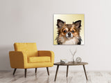 Leinwandbild Pop Art Hunde Portrait - SoiréeArts