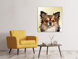 Leinwandbild Pop Art Hunde Portrait - SoiréeArts