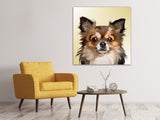 Leinwandbild Pop Art Hunde Portrait - SoiréeArts