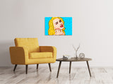 Leinwandbild Pop-Art Beauty - SoiréeArts