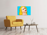 Leinwandbild Pop-Art Beauty - SoiréeArts