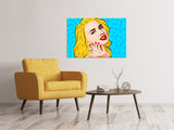 Leinwandbild Pop-Art Beauty - SoiréeArts