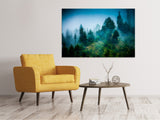 Leinwandbild Geheimnisvoller Wald - SoiréeArts