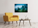 Leinwandbild Geheimnisvoller Wald - SoiréeArts