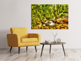 Leinwandbild Wasserfall im Wald - SoiréeArts