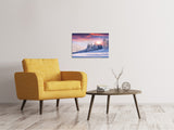 Leinwandbild Winterlandschaft - SoiréeArts